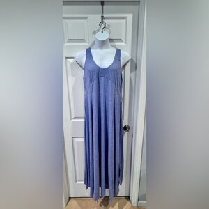 NWT U Neck Flowy Maxi Casual Tank Dress, HALARA, size XL